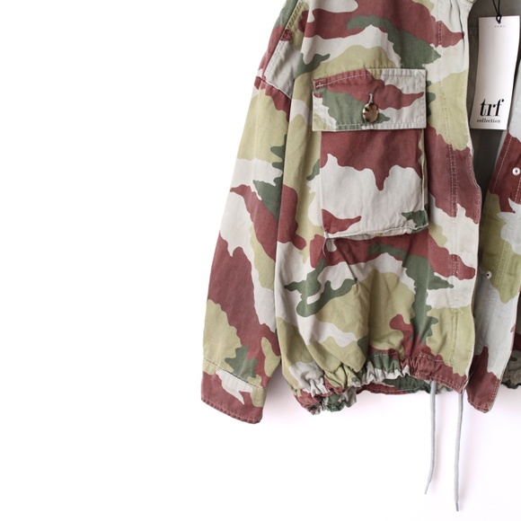 NEW - Zara Trf Camouflage Jacket - Size S - Picture 9 of 13